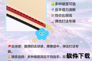 反手胶皮选择指南：性能解析与适用场景推荐