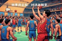 男篮蓝队激战实况直播_直击赛场热血瞬间与高光时刻
