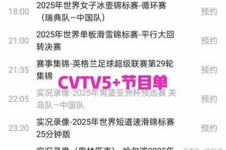 全运会电视频道直播指南：CCTV5与CCTV5+观赛必备