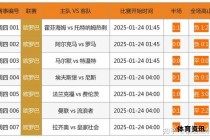 竞彩足球赛果揭晓最新信息公布