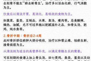 手骨摔断后需警惕：五大饮食禁忌与康复误区