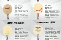 乒乓球拍选购指南：哪个品牌好及性能对比分析