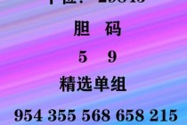 今晚3D号码揭晓-实时查询中奖结果与精准预测